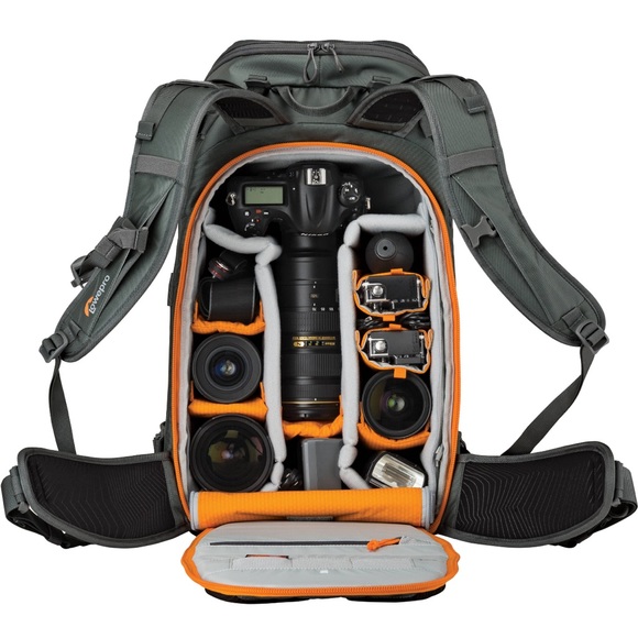 Lowepro whistler BP 350 AW photo backpack GRAY - Picture 2 of 15
